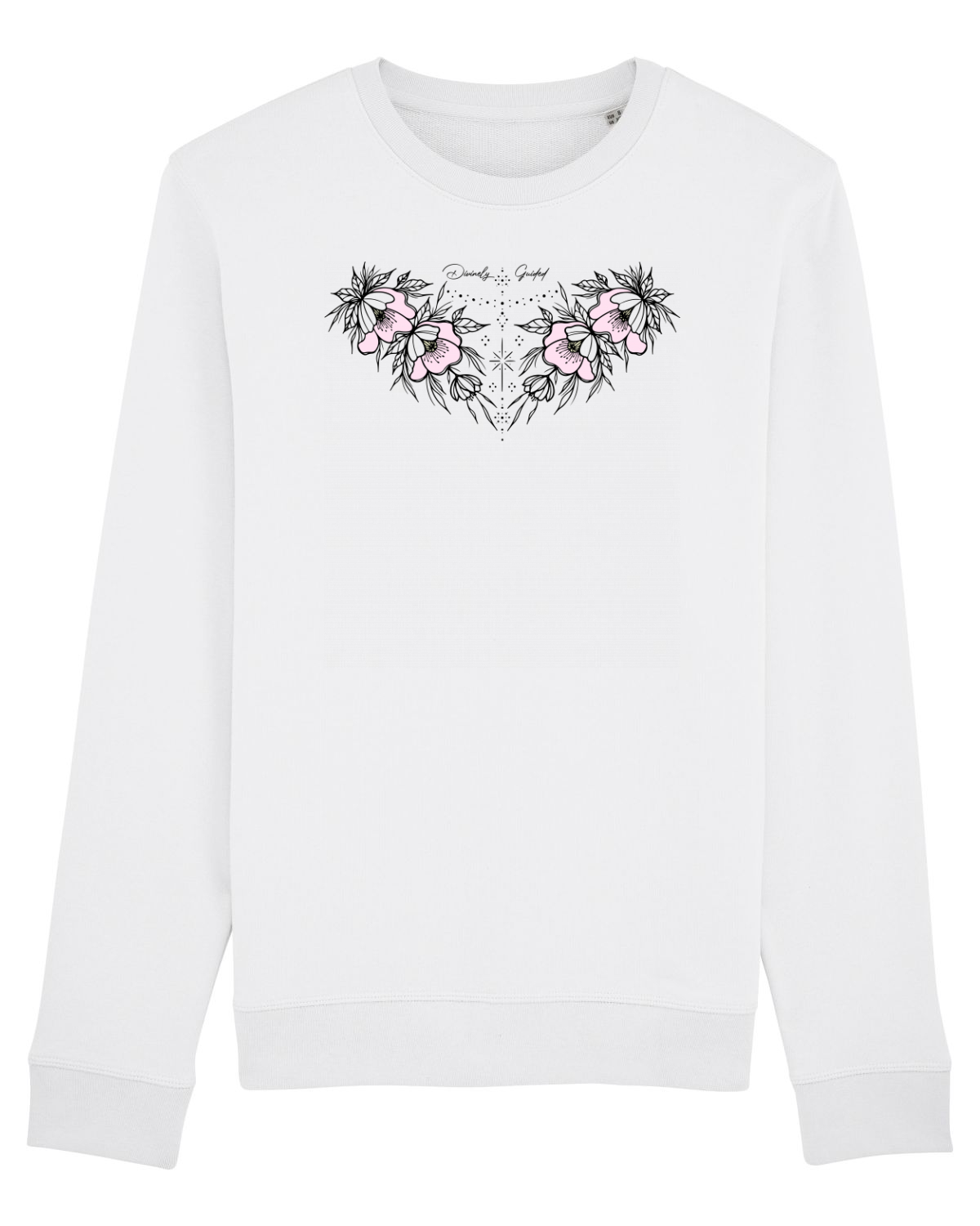 Bluză mânecă lungă Unisex Rise White