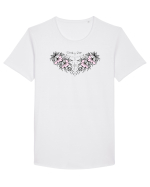 Divinely Guided Tricou mânecă scurtă guler larg Bărbat Skater