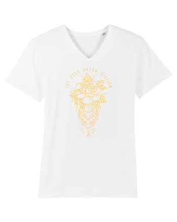 Let your dream blossom White