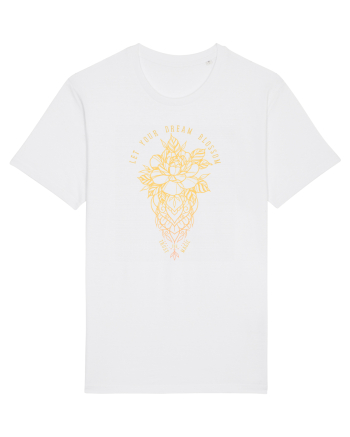 Let your dream blossom White