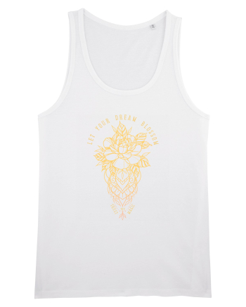 Let your dream blossom White