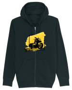 Golden Motorcycle Hanorac cu fermoar Unisex Connector