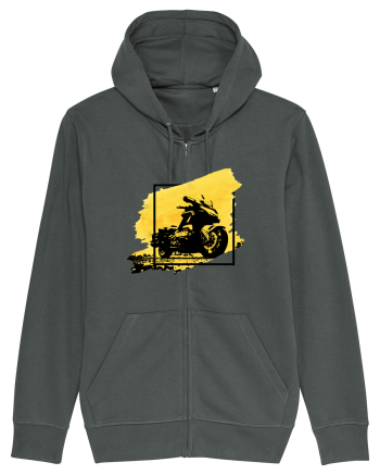 Golden Motorcycle Anthracite