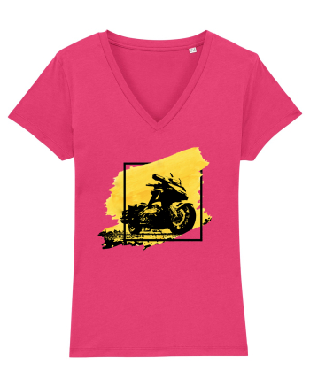 Golden Motorcycle Raspberry