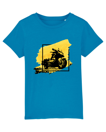Golden Motorcycle Azur