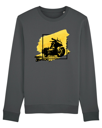 Golden Motorcycle Anthracite