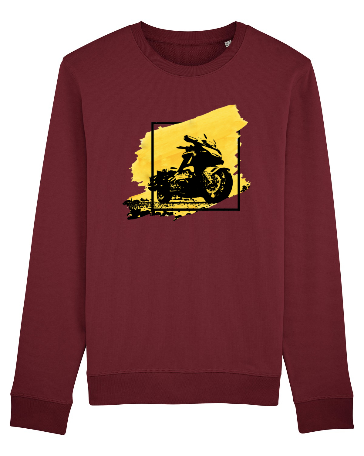 Bluză mânecă lungă Unisex Rise Burgundy