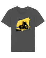 Golden Motorcycle Tricou mânecă scurtă Unisex Rocker