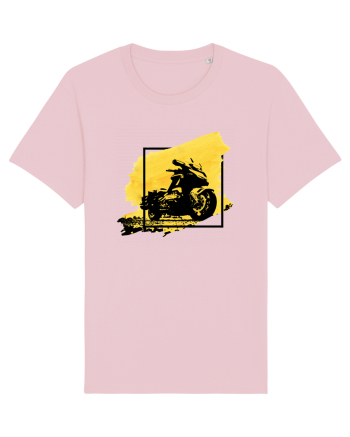Golden Motorcycle Cotton Pink