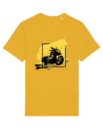 Golden Motorcycle Spectra Yellow