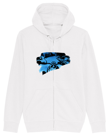 Motorcycle ride White