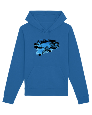 Motorcycle ride Royal Blue