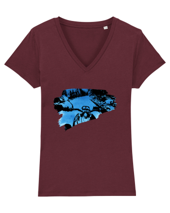 Motorcycle ride Burgundy