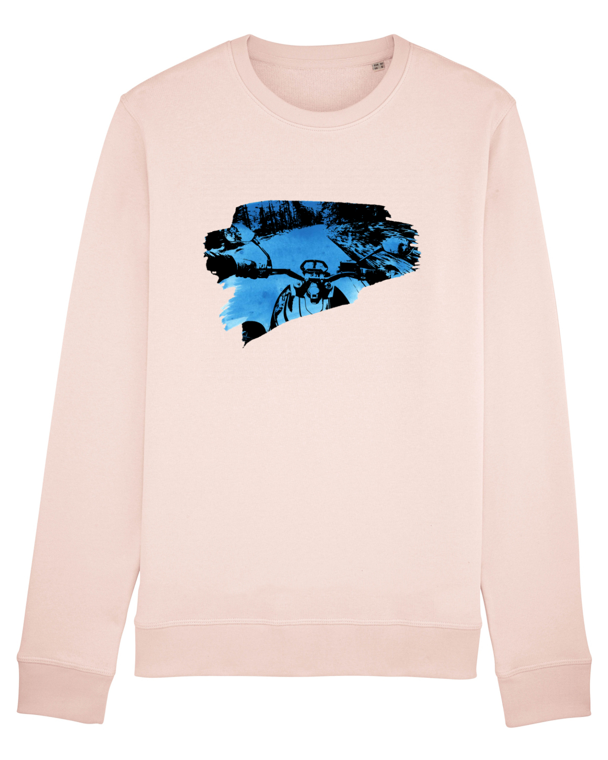 Bluză mânecă lungă Unisex Rise Candy Pink
