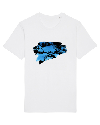 Motorcycle ride White