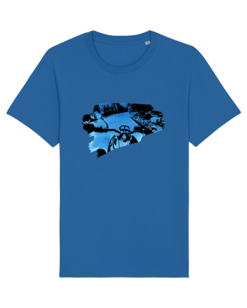 Motorcycle ride Royal Blue