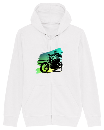 Motorcycle ride 2 White