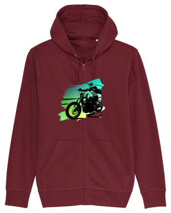 Motorcycle ride 2 Burgundy