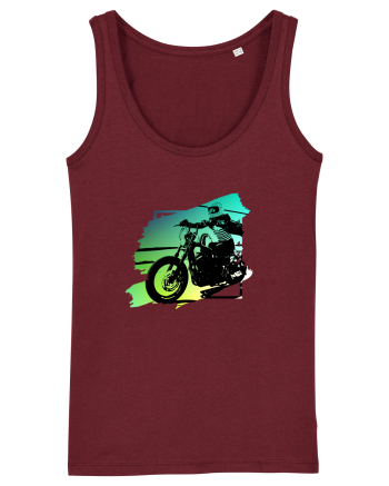 Motorcycle ride 2 Burgundy
