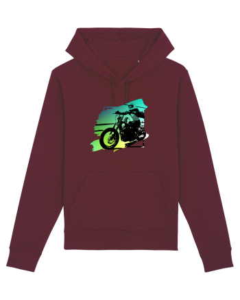 Motorcycle ride 2 Burgundy