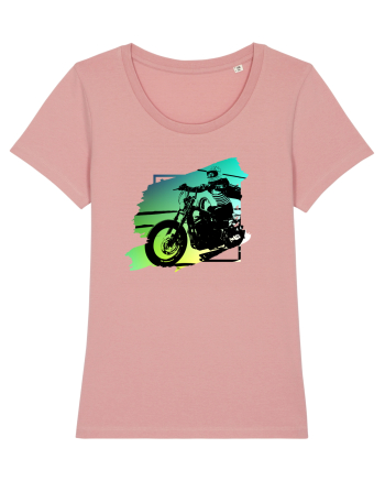 Motorcycle ride 2 Canyon Pink