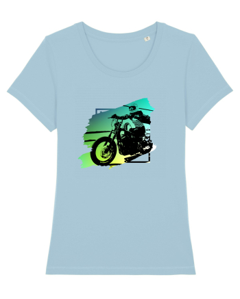 Motorcycle ride 2 Sky Blue