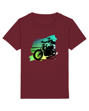 Motorcycle ride 2 Burgundy
