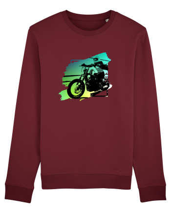 Motorcycle ride 2 Burgundy
