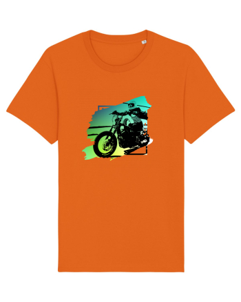 Motorcycle ride 2 Bright Orange
