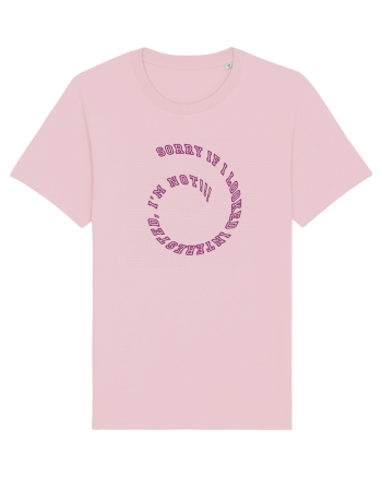 Sorry if I looked interested Cotton Pink