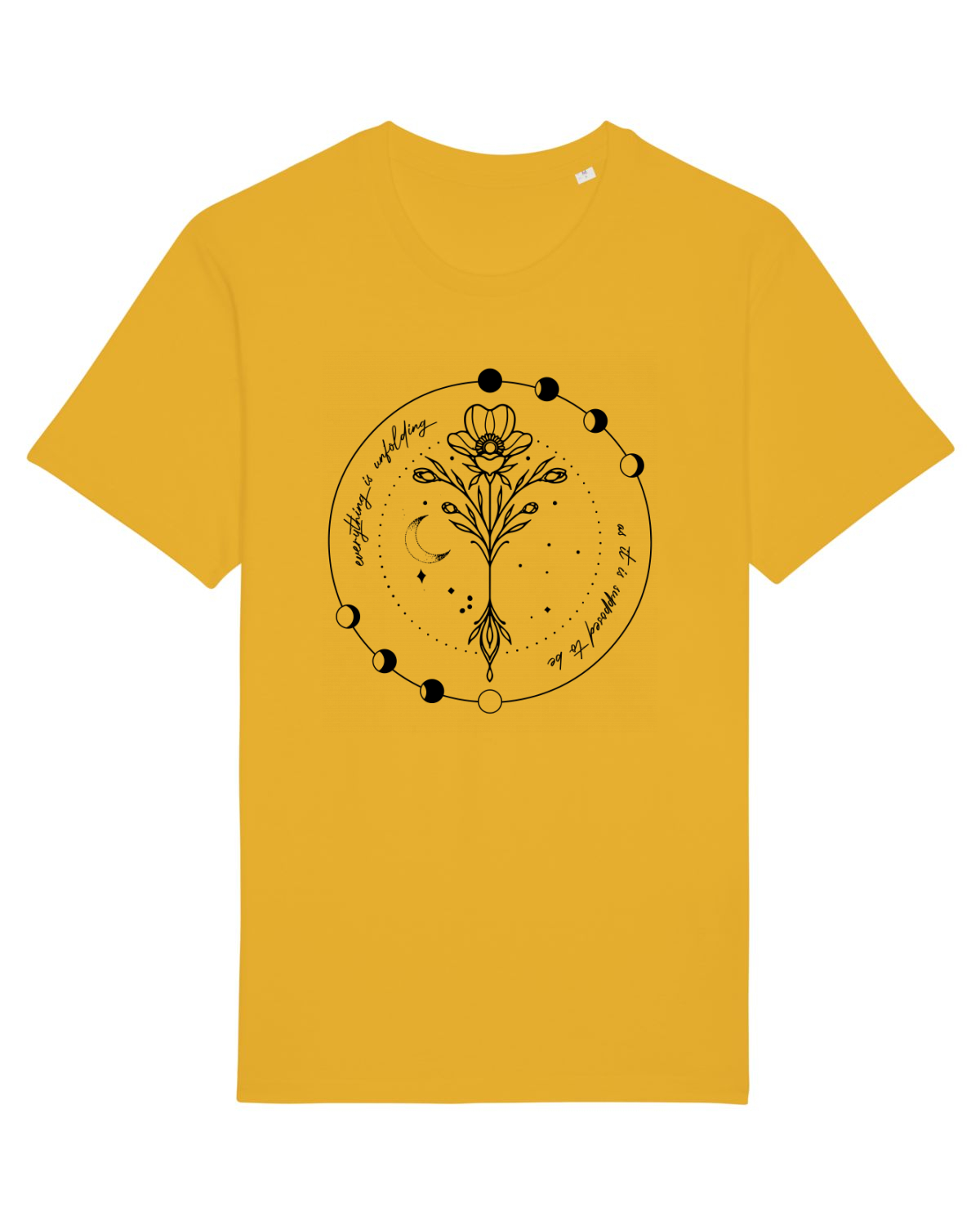 Tricou mânecă scurtă Unisex Rocker Spectra Yellow