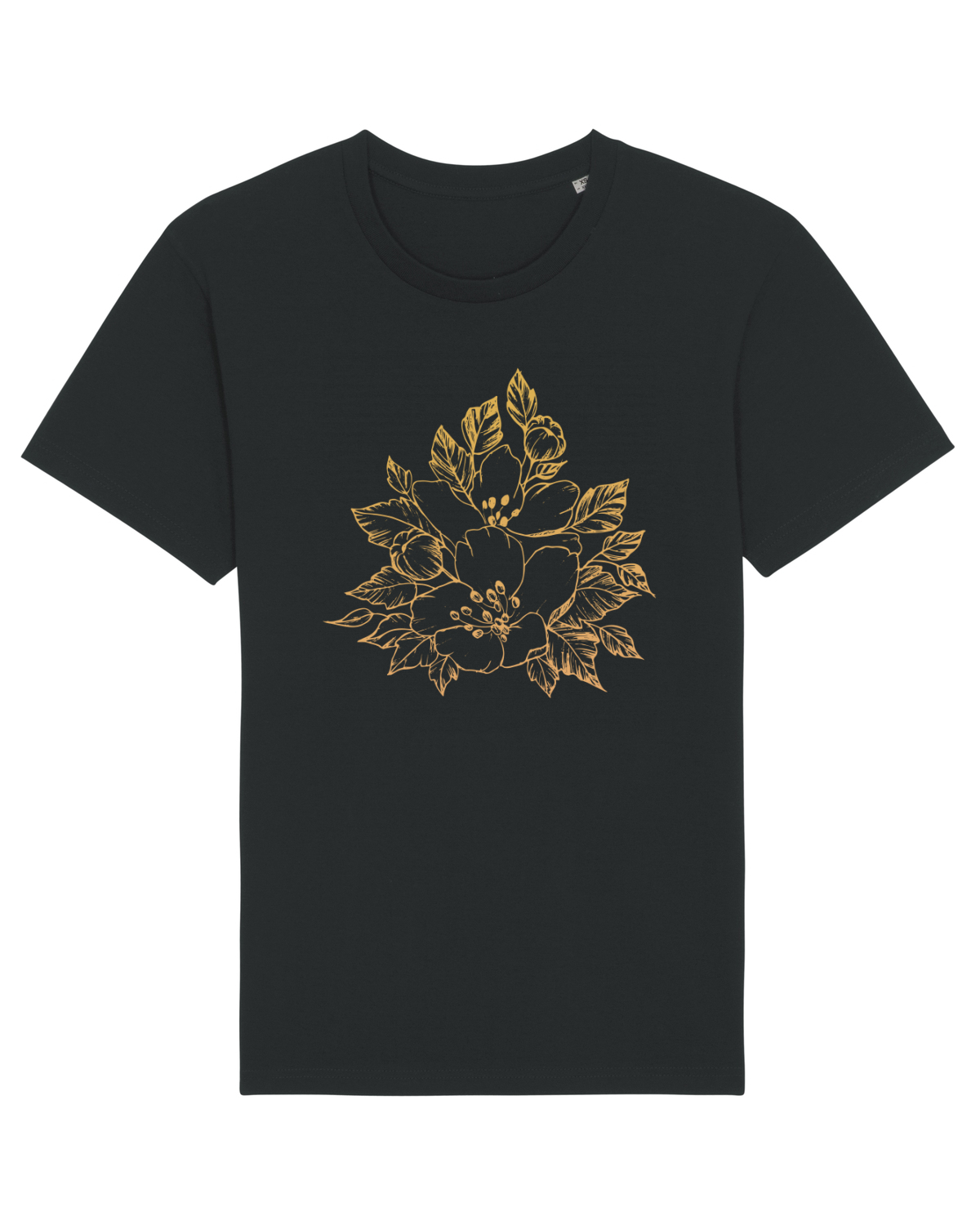 Tricou mânecă scurtă Unisex Rocker Black