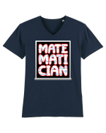 Matematician Tricou mânecă scurtă guler V Bărbat Presenter