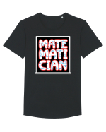 Matematician Tricou mânecă scurtă guler larg Bărbat Skater
