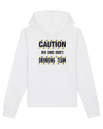 Caution - here comes brides drinking team Hanorac Unisex Drummer