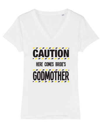 Caution - here comes brides godmother White
