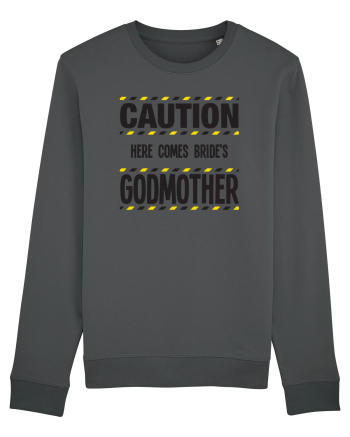 Caution - here comes brides godmother Anthracite