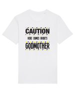 Caution - here comes brides godmother Tricou mânecă scurtă Unisex Rocker