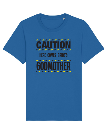 Caution - here comes brides godmother Royal Blue