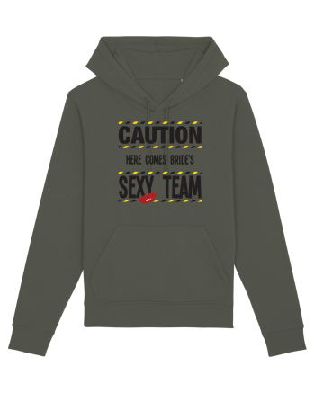 Caution - here comes brides sexy team Khaki