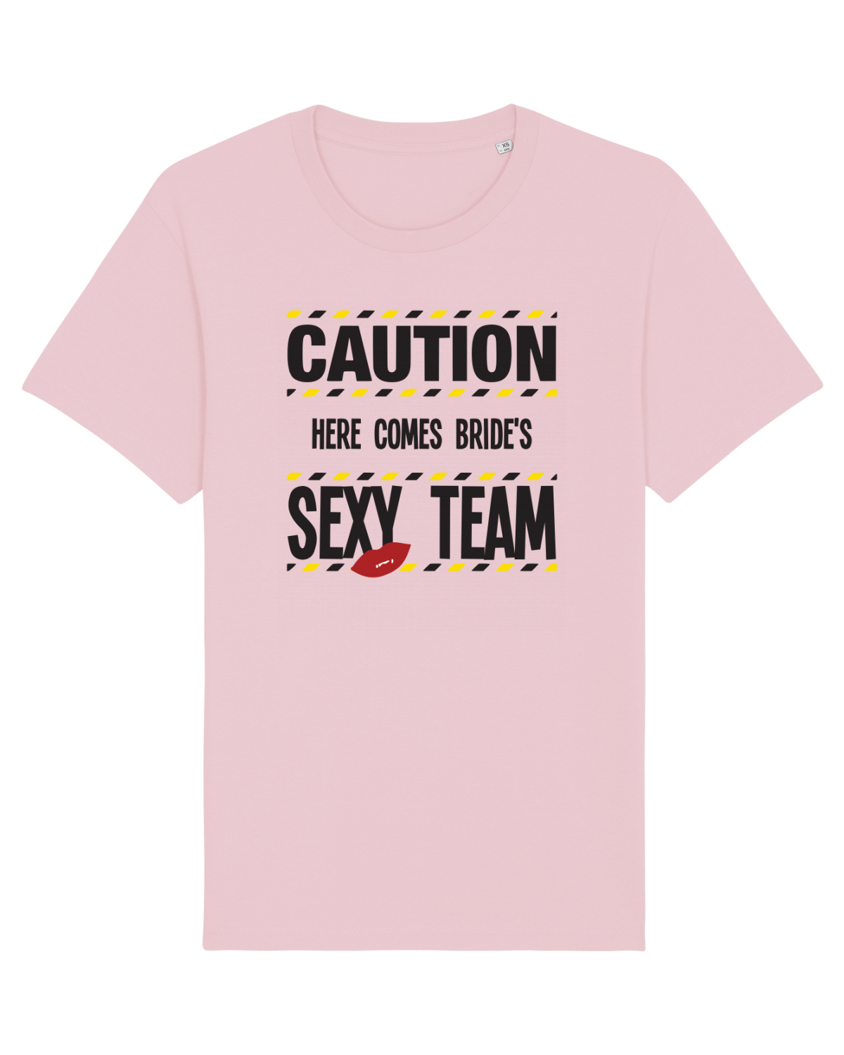 Tricou mânecă scurtă Unisex Rocker Cotton Pink