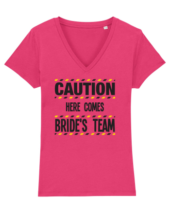 Caution - here comes brides team Raspberry
