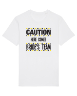 Caution - here comes brides team Tricou mânecă scurtă Unisex Rocker