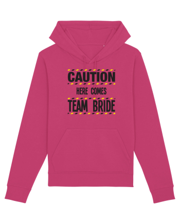 Caution - here comes team bride Raspberry