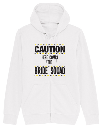 Caution - here comes the bride squad White