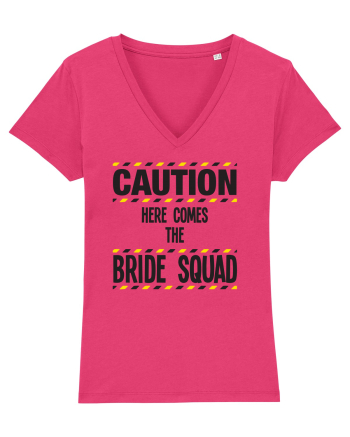 Caution - here comes the bride squad Raspberry