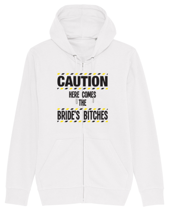 Caution - here comes the brides bitches White