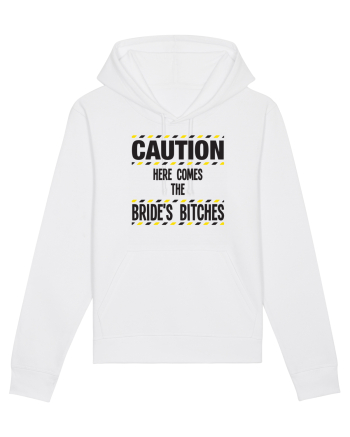 Caution - here comes the brides bitches White