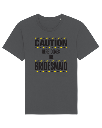 Caution - here comes the bridesmaid Anthracite