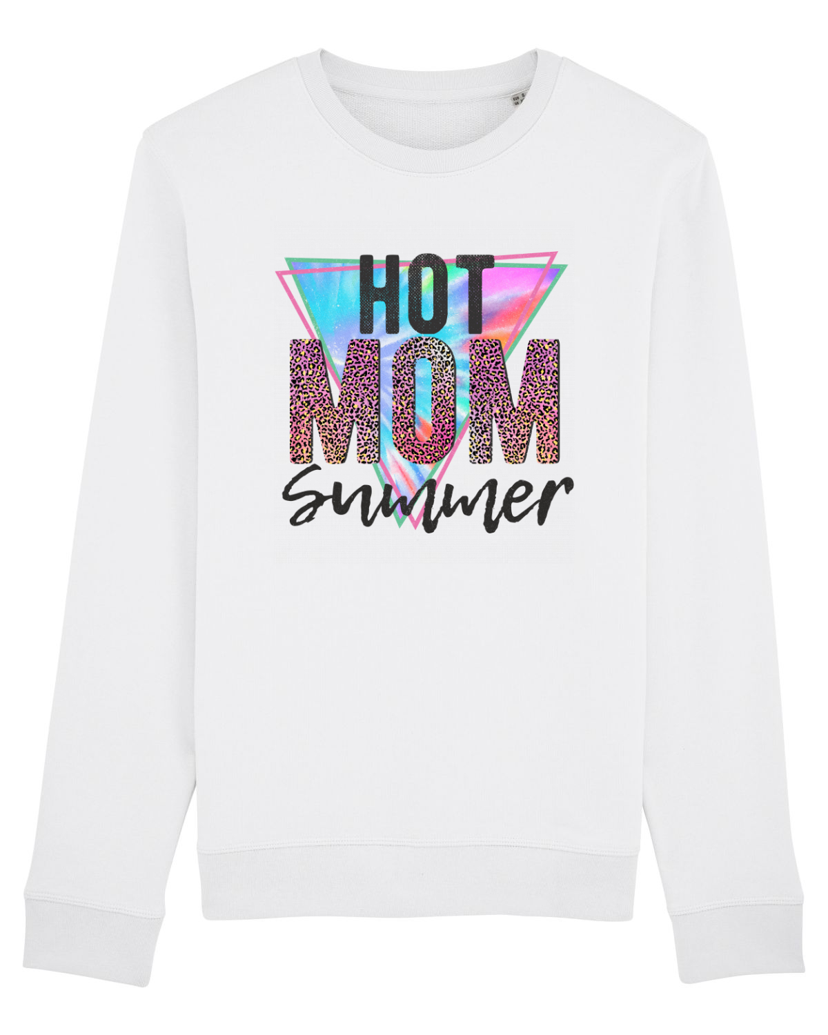 Bluză mânecă lungă Unisex Rise White